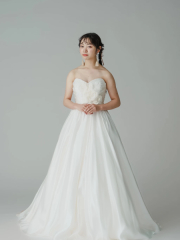 胸元立体花Aライン