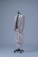 ベストブラウン　タイドット柄（TX70420）