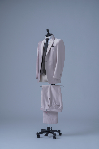 ベストブラウン　タイドット柄（TX70420）