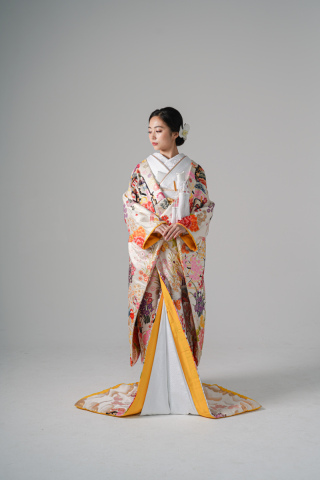 四季花　鴛鴦　鳳凰　流水　御所車（IU06523)