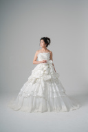 胸元フリルバブリングスカート(WD00605)