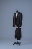 ピークドラペルクラシックタキシードブラウン（TX01029）