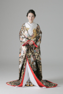 桜　鶴文様（IU03508）