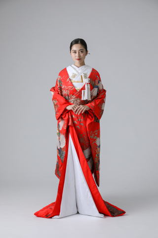 鶴　花車　青海波（IU00047)