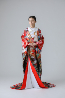 鶴 菖蒲 流水 霞文様 雲（IU11518)