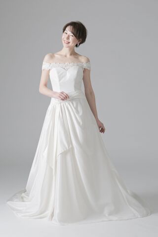 オフショル ベルトギャザー(WD60561)