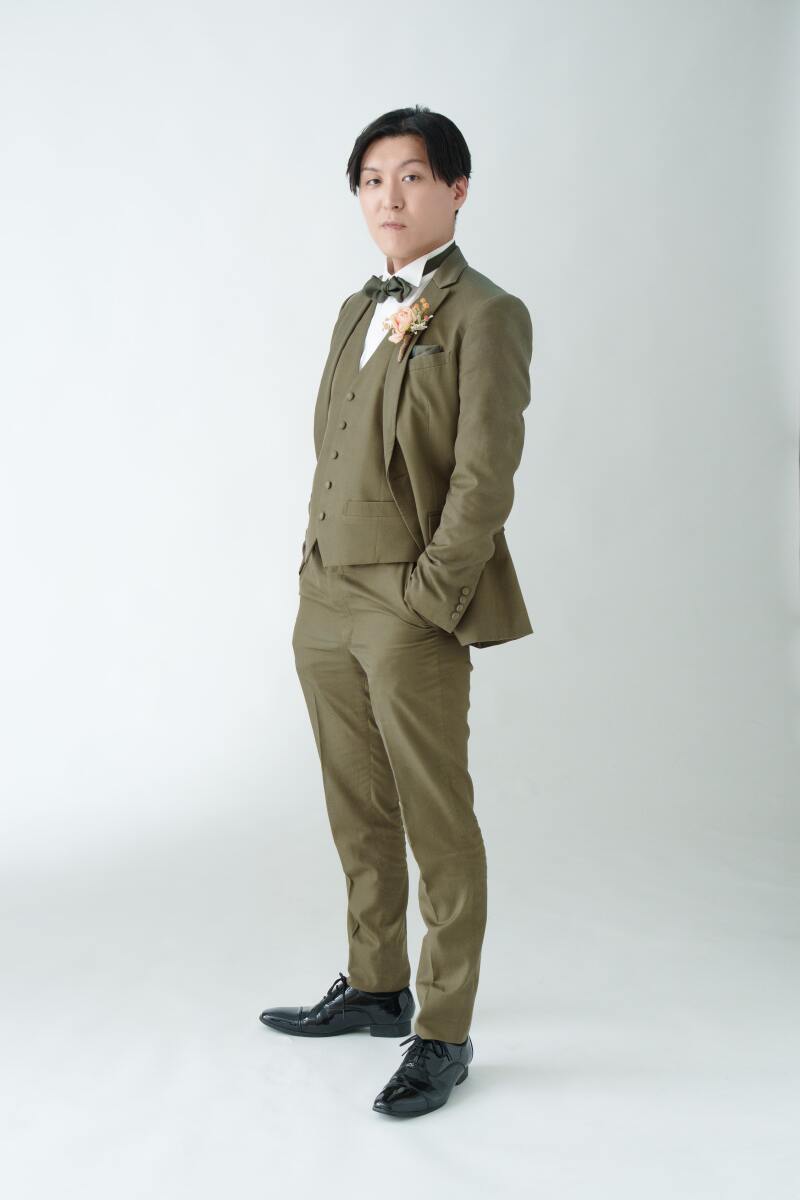 新郎様のソロカット