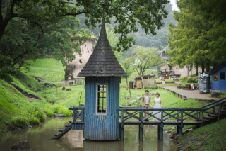 天気の悪い日にも綺麗なロケーションで撮影できます♪