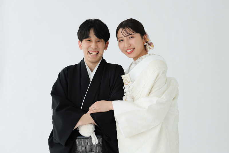 ぎゅっとくっついて