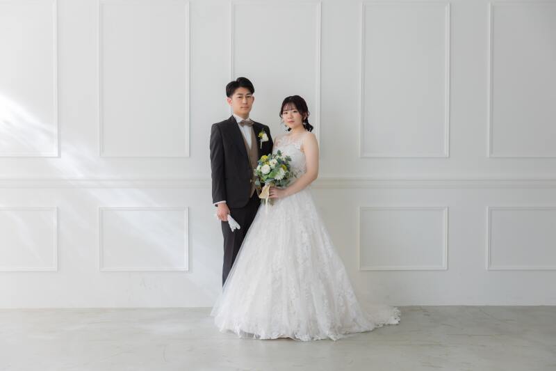 フォーマルな立ち姿