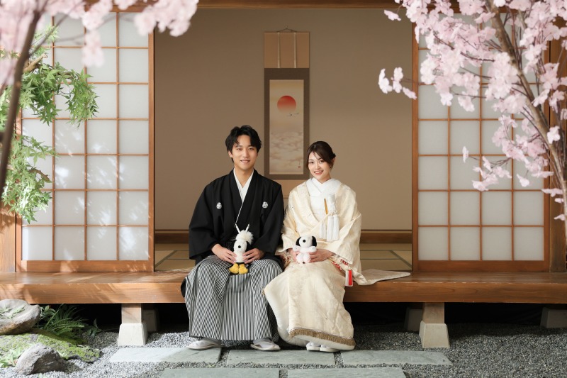 縁側でまったり