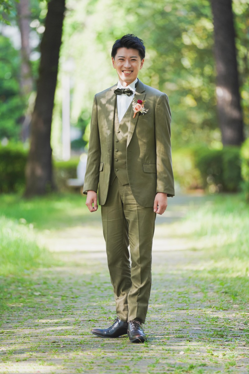 ご新郎様ソロカット