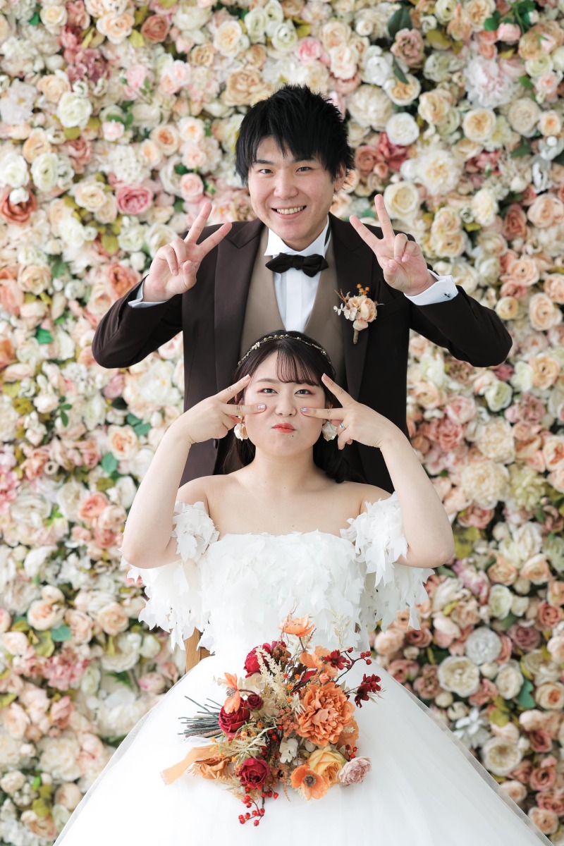 いつものポーズで