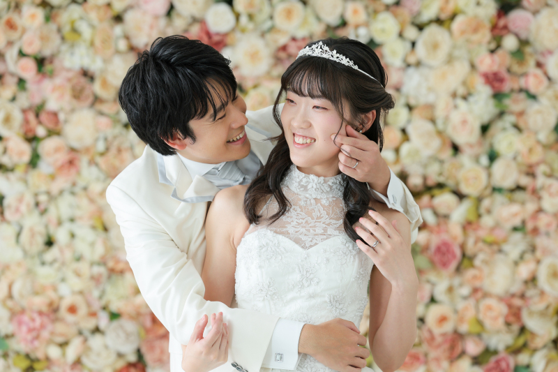 後ろからからぎゅっと