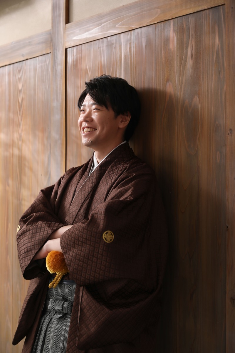 新郎様のソロカット