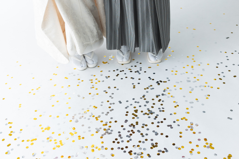 足元もお写真も