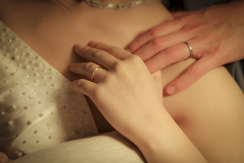 手元ショットも