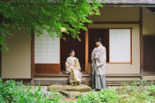 和の魅力溢れる♡大宮第二公園×和装撮影！