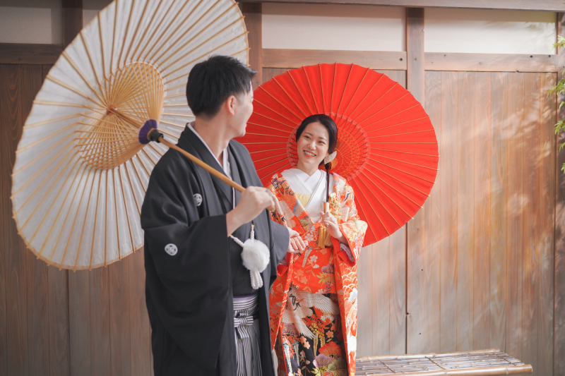 和装の定番!屋内庭園スタジオ♪