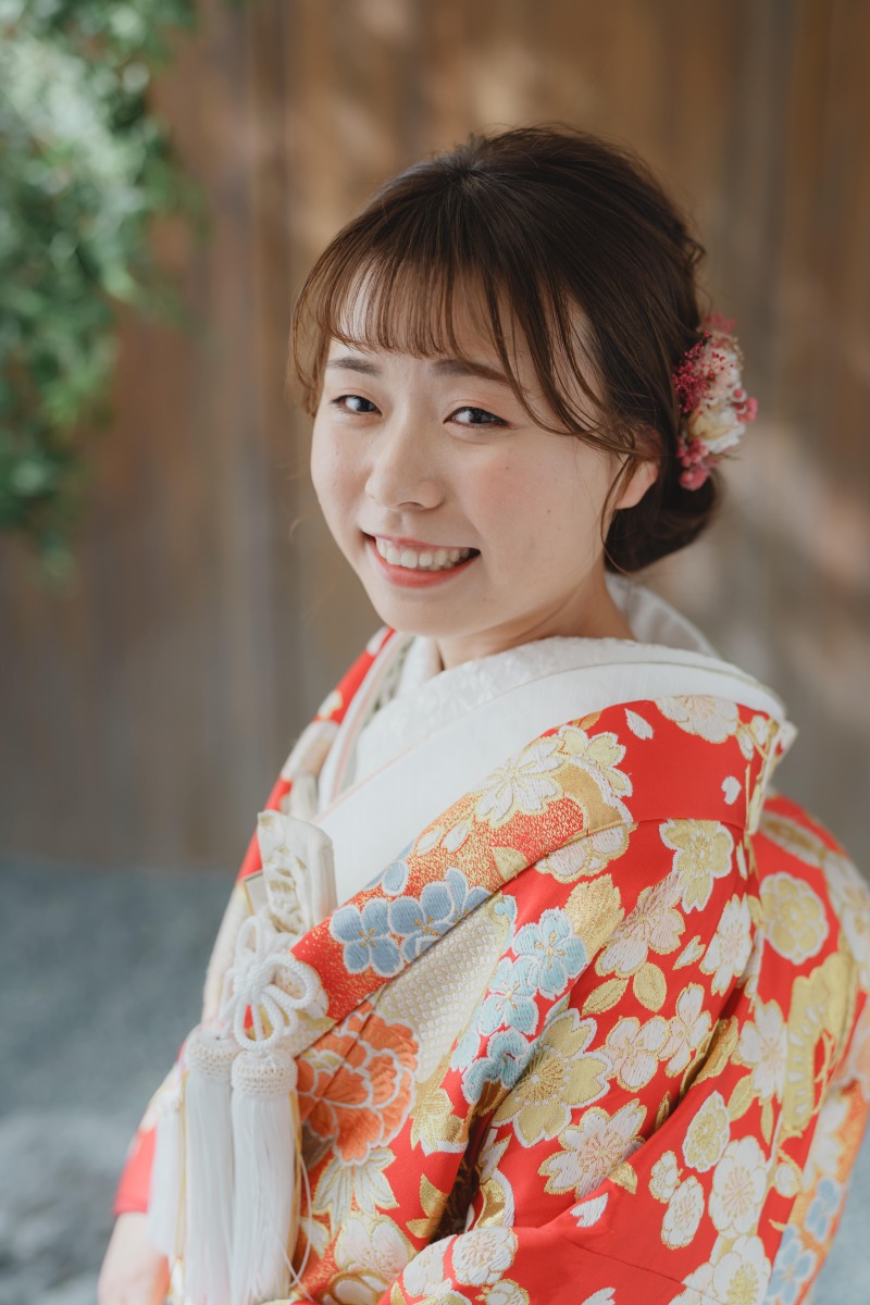 新婦様のソロカット