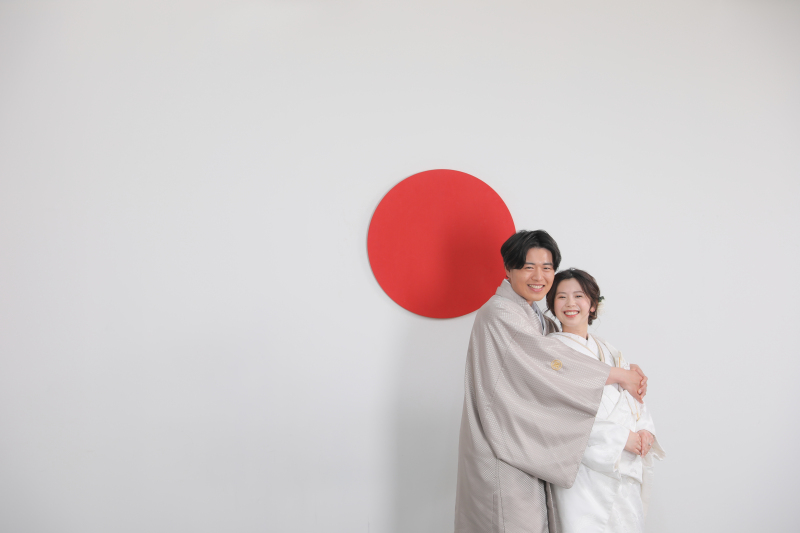 後ろからぎゅー!