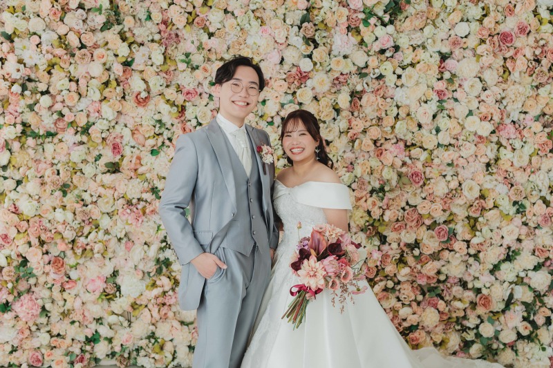 お花の背景で。