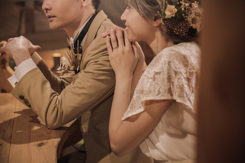 ご新婦様の可愛い仕草も見逃しません！