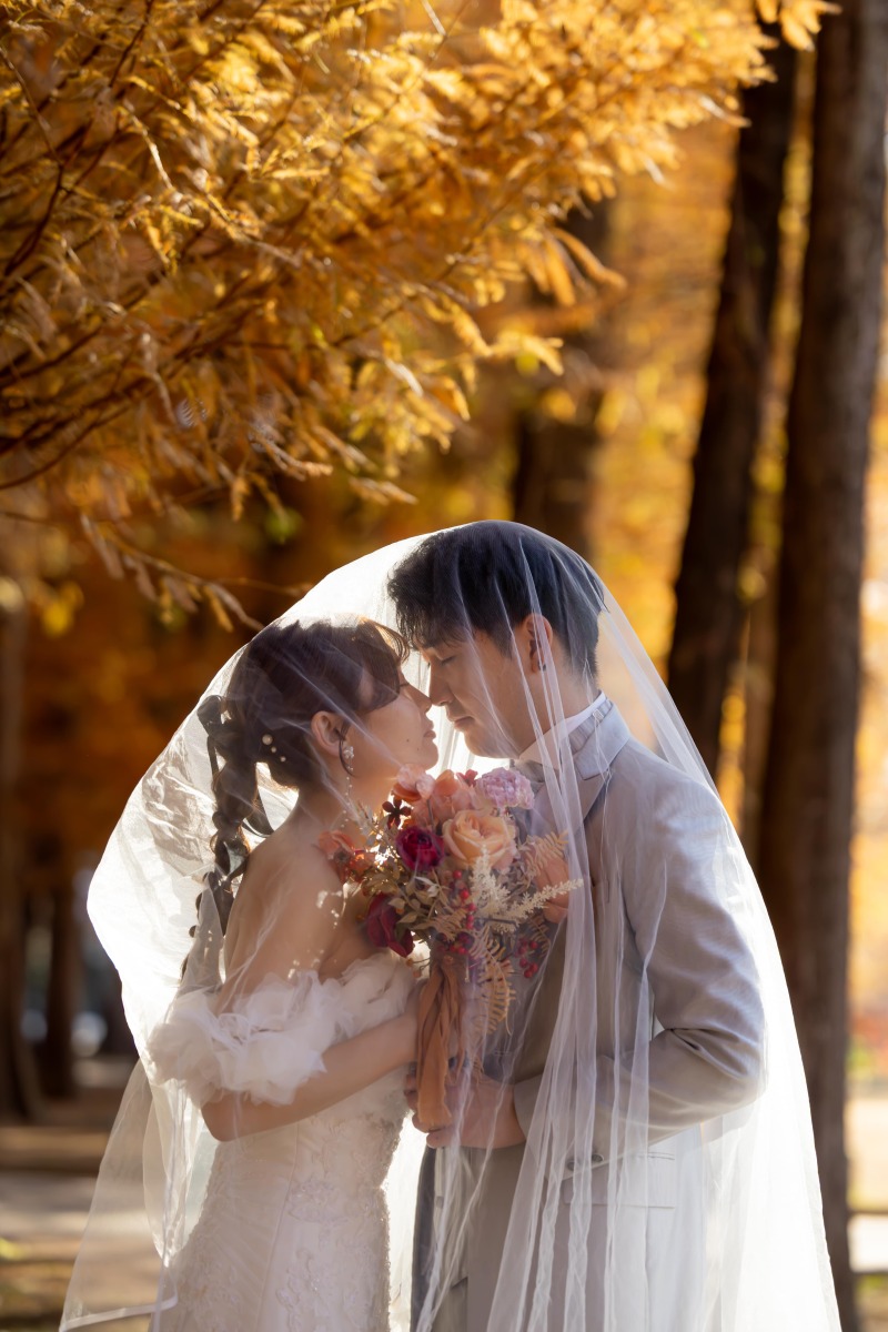 秋を全身で感じる別所沼公園