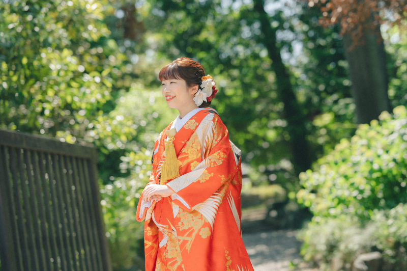 新婦様のソロカット