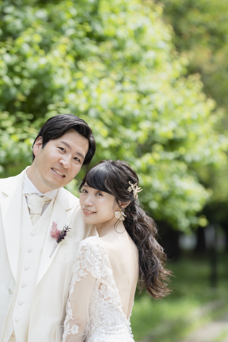 晴れの日で良いロケーション日和でした。