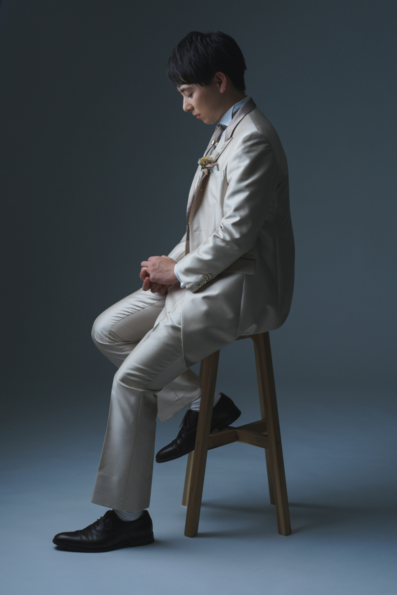 ご新郎様ソロカット。