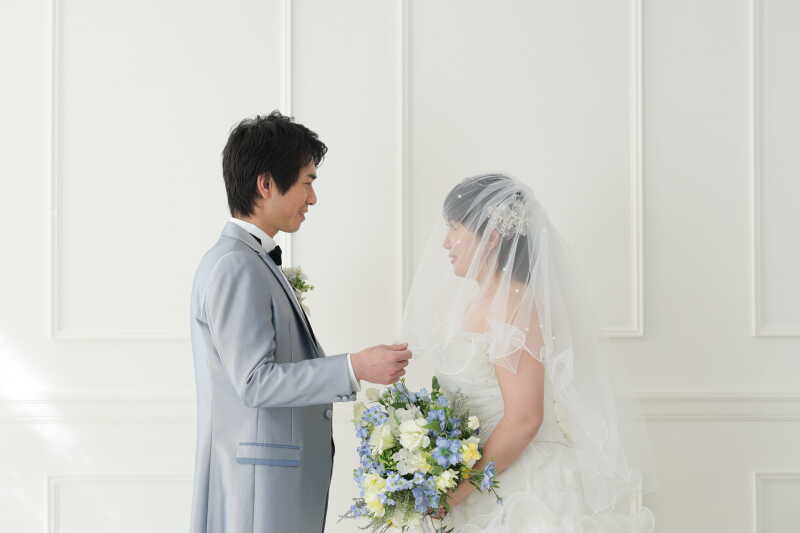 ベールアップもしちゃいます！