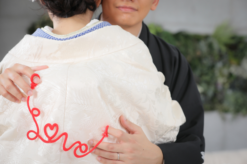 お持ち込みの小物を使用して