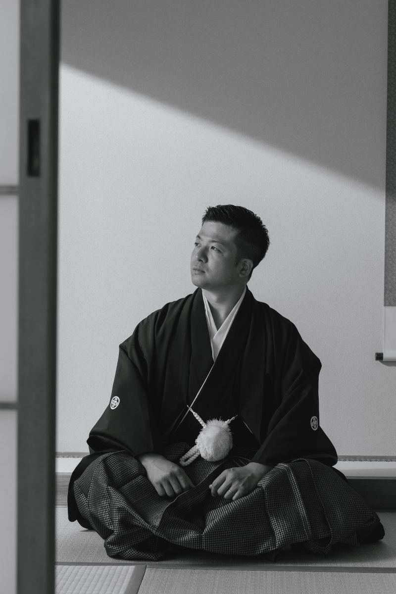 ご新郎様のソロショット