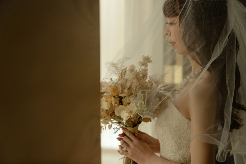 ご新婦様の入場シーン