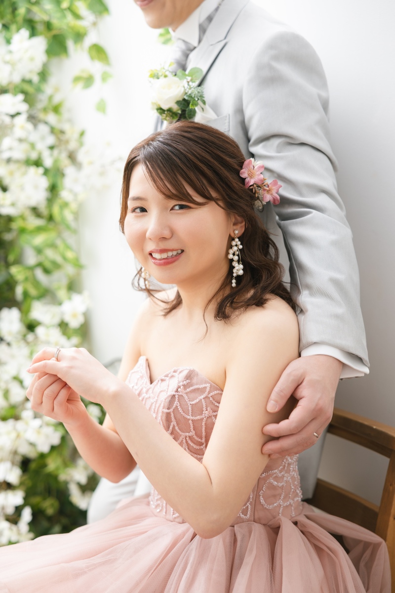 可愛いご新婦様