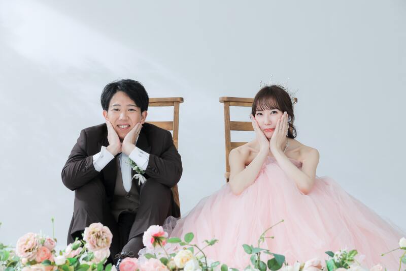 キュートなポーズで！