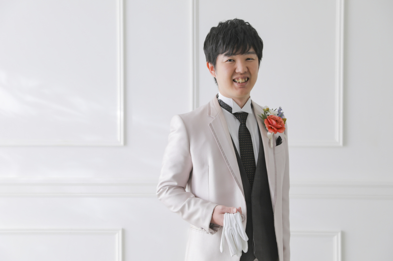 ご新郎様ソロカット！