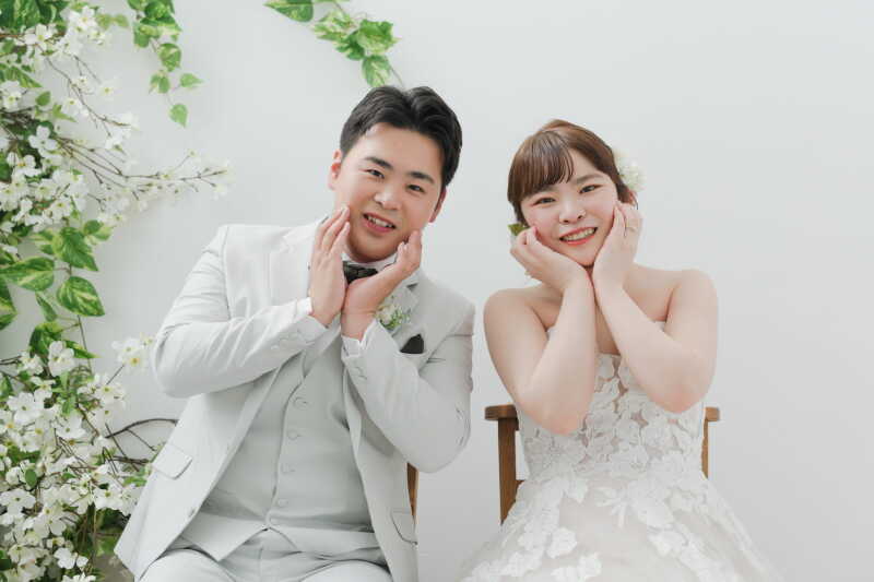 キュートなポーズで！