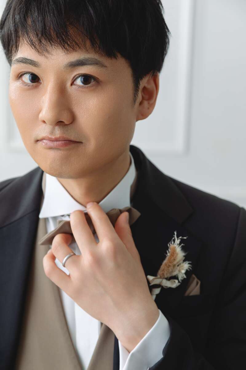 ご新郎様のソロカット