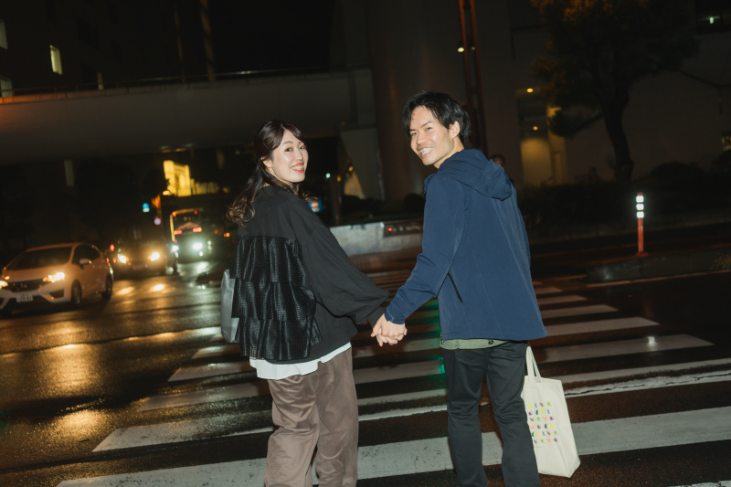 最後はチラッと外でも