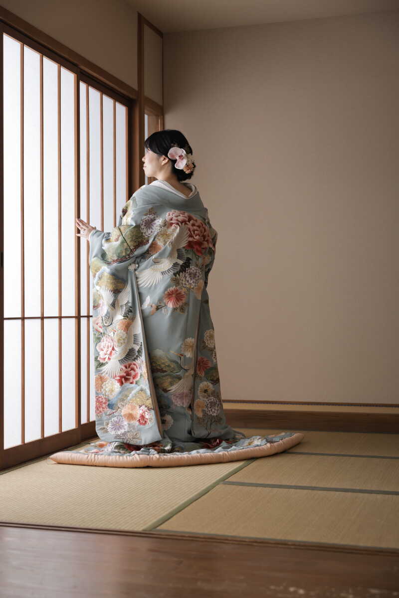後ろ姿!