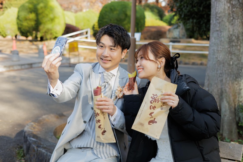 焼き芋が売っていました!!!