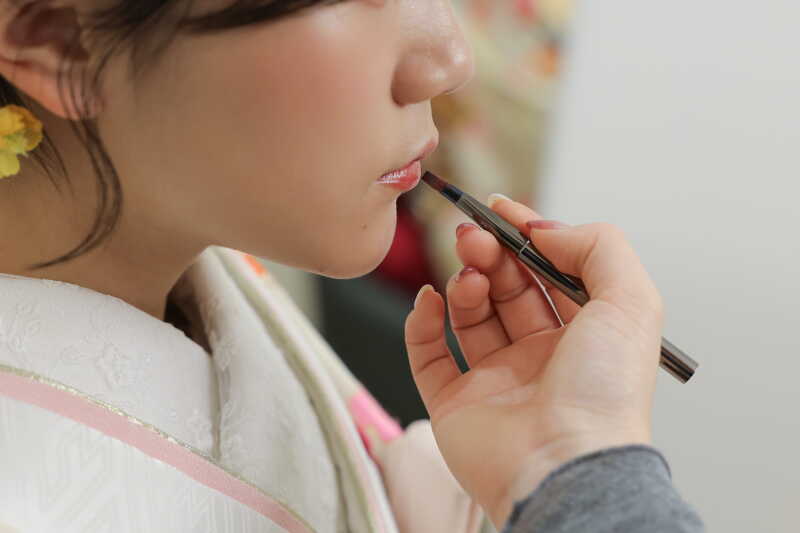 お支度シーンから