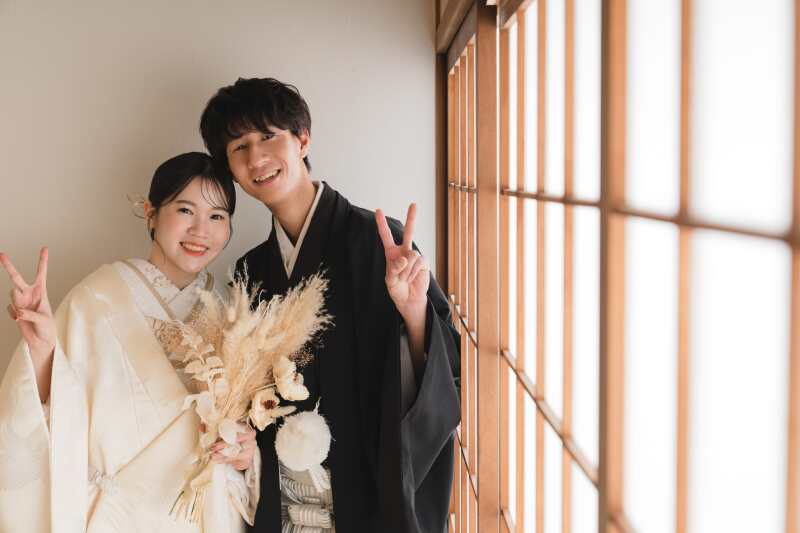 ブーケも使って