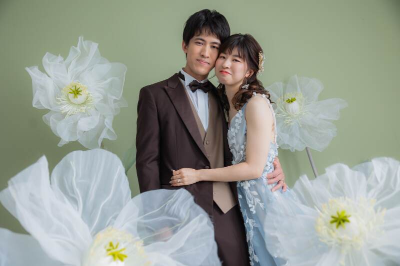 お二人らしいお写真も