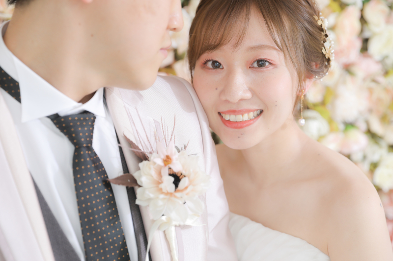 お二人の表情にクローズアップ:)