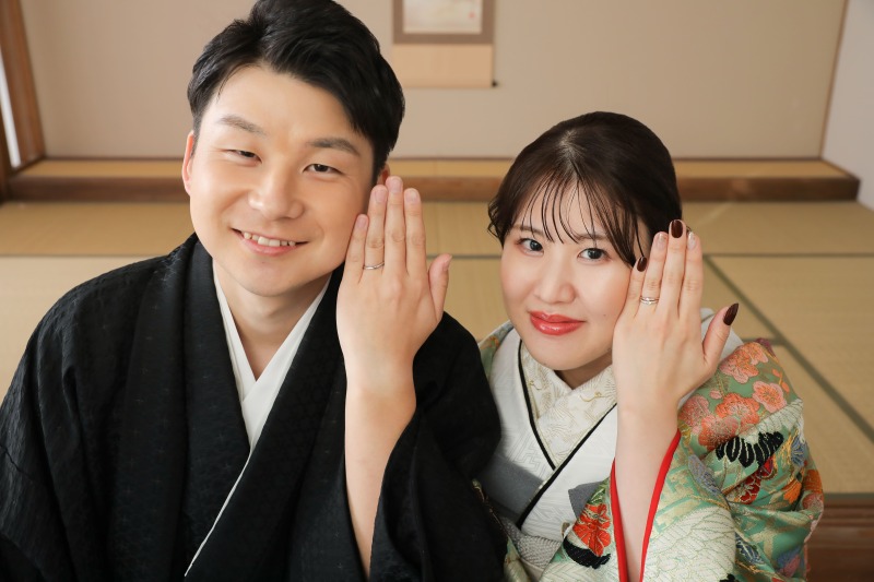 お二人で一緒に