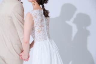 「屋内庭園スタジオと洋装スタジオ＋」にて