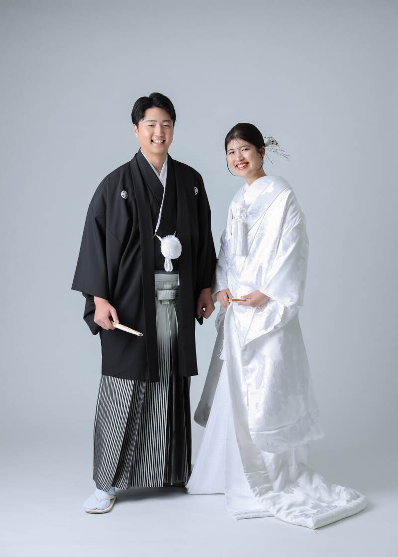 伝統的な立ち姿